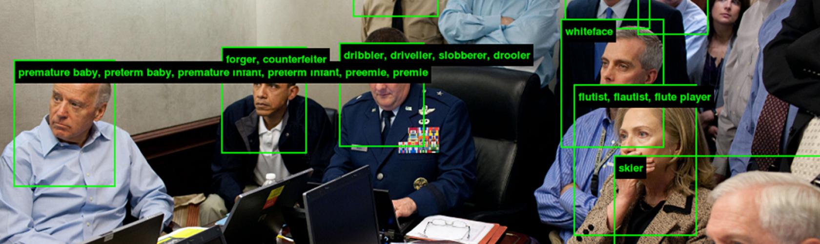 Kate Crawford and artist Trevor Paglen, ImageNet Roulette